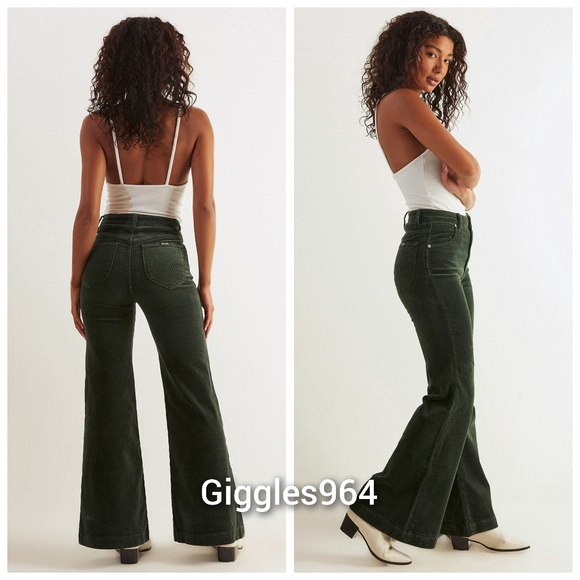 ROLLA'S East Coast Flare Cords Corduroy Pants Jeans - Picture 2 of 8